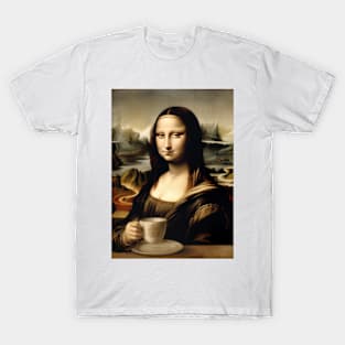 Coffee Morning with Monalisa T-Shirt